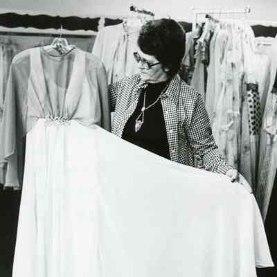 Inside Stuart's Dress Shop