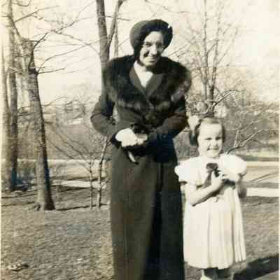 Bernice Greenwalt on right.