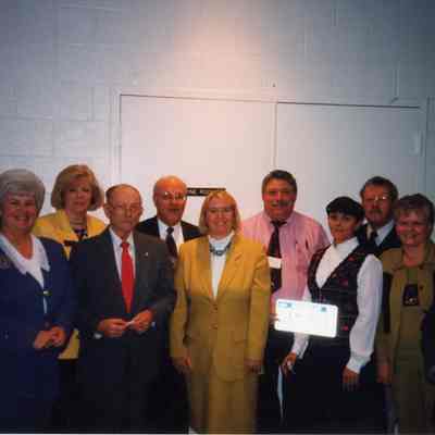 Wayne Rotary Members With Sec. of State