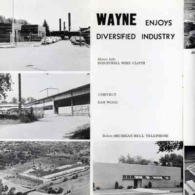 Industrial Wire Cloth, Unistrut, Gar Wood, Michigan Bell Telephone