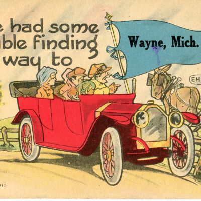 Postcard from Wayne, Mich.