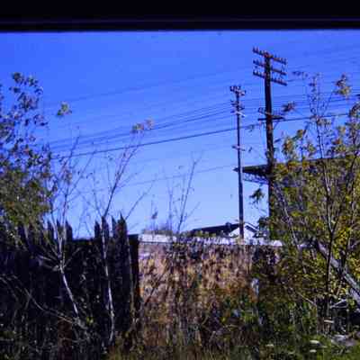 ruins of old grain elevator