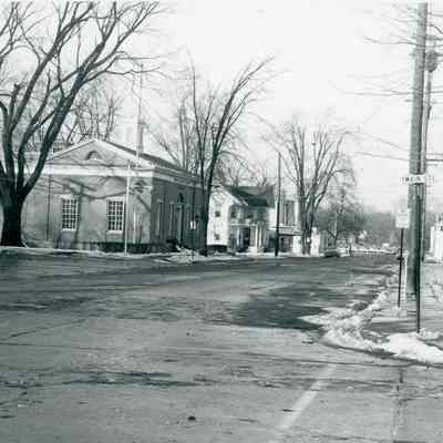 Looking North up Newberry from Main