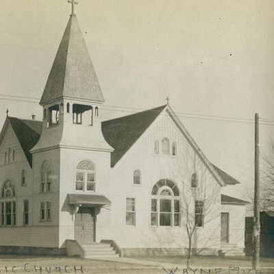 St. Marys Catholic Church Postcard