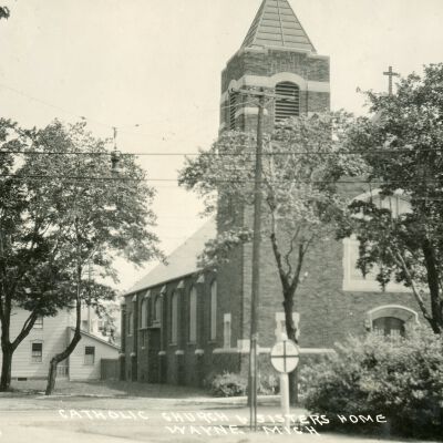 St Marys Church Postcard