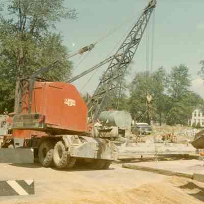 Paving Michigan Avenue 1950