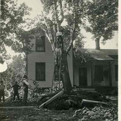 34647 Main St. - W. Weatheral's House After The Storm of June 4, 1911