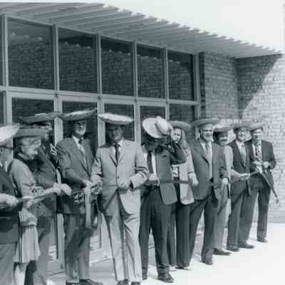 Metro Place Mall ribbon cutting 1971