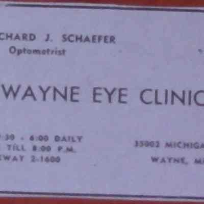 1961 Ad. Dr. Richard Schaefer