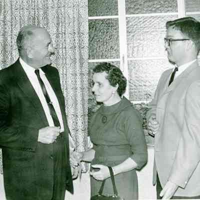 Dr. Caraway, J. Van Hay and J. Lents