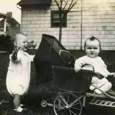 Bernice Greenwalt is on the right.