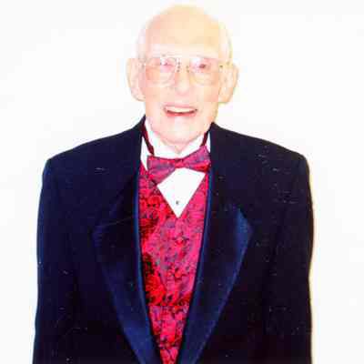 Tony Drager at his 100th Birthday party.