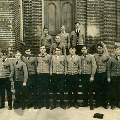 Wayne High School Football Team 1908