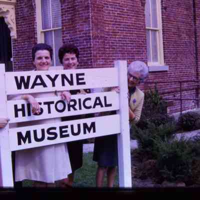 Planting in front of Museum - 1968
