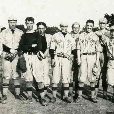 Wayne High School Baseball Team 1921
