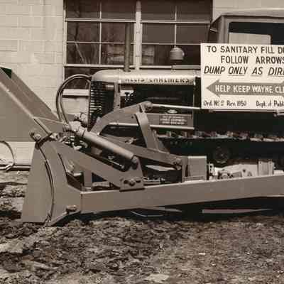 1950 - New Sanitary Fill Dump on Glenwood