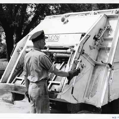 D.P.W garbage disposal