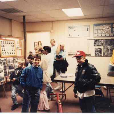 Cub Scouts at the Museum