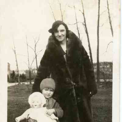 Bernice Greenwalt on left.