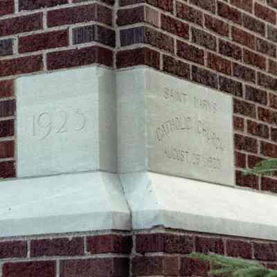 1923 cornerstone