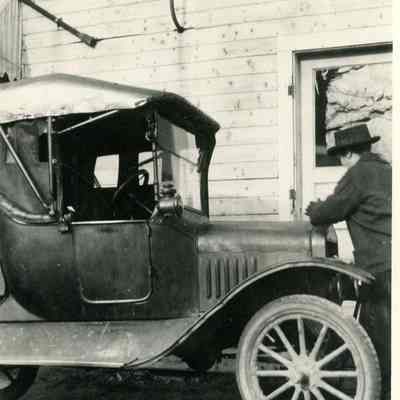 Warner Steam Laundry Delivery Truck