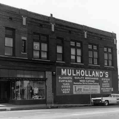 1961. Michigan Ave side of Building