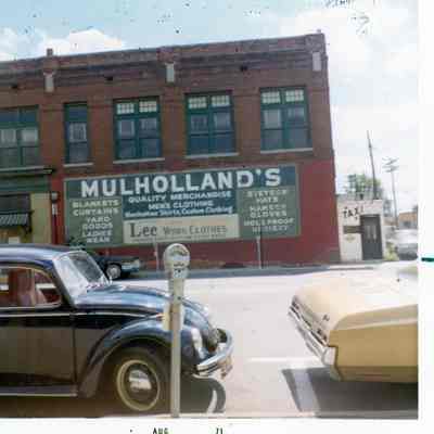 August 1971. Michigan Ave side of Building