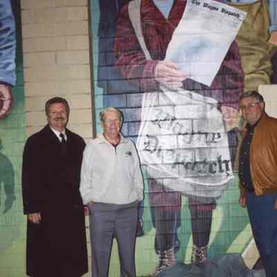 John Zech on left