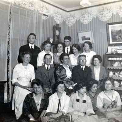 Third annual reunion of Class of 1911 on July, 1, 1914 at the home of Ellen Martin.
