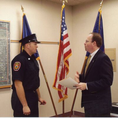 Bryan Schwesing Swearing in 2011