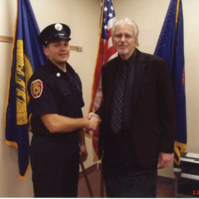 Bryan Schwesing and Bob English