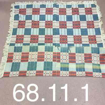 Hand-woven Coverlet
