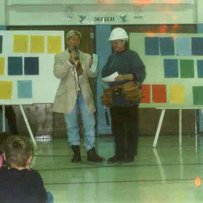 Fire Safety Assembly at a school 2002