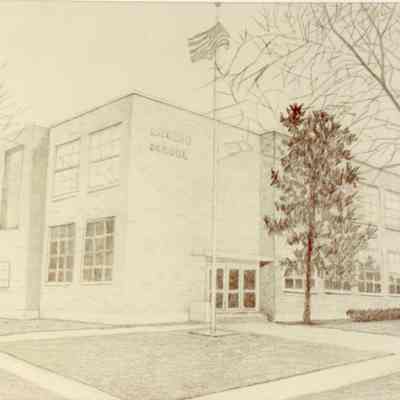 Monroe School drawing