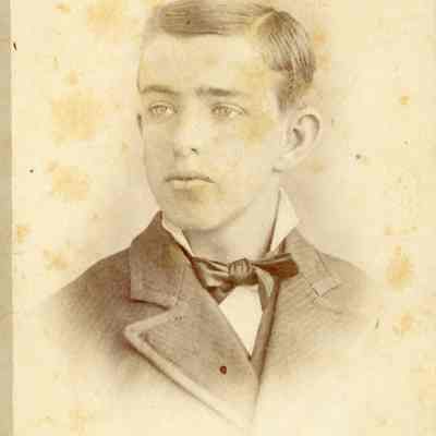 This photo was given to Nellie Freeman. This person's last name may be Southee.