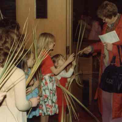 Palm Sunday in 1982.