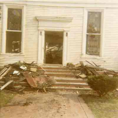 Congregational Church Fire 1970