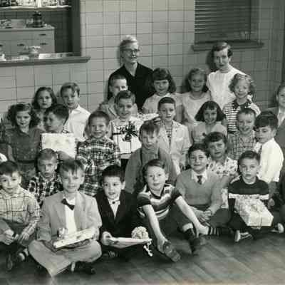 Washington School Mrs. O'Sullivan class 1956