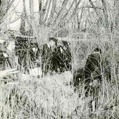 Wayne Police Officers Investigating a Crime