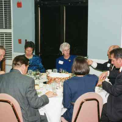Rotary Club Members at the 75th year anniversary of the Rotary Club in 1997.