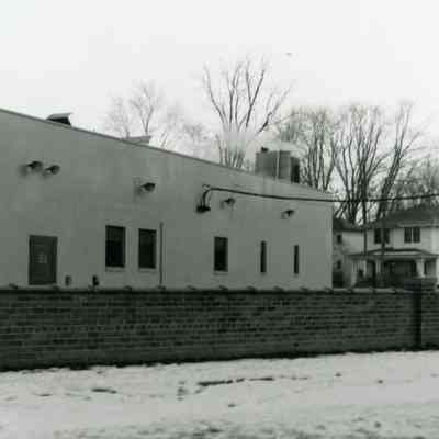 1959. Back of Building, as seen from Park