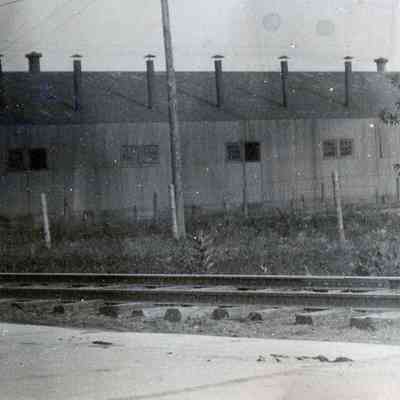 Courty Road Comission buildings on Michigan Ave with DUR tracks.