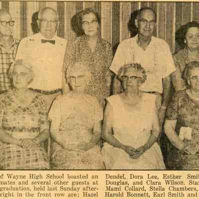 WHS Class of 1909 50 Year Reunion