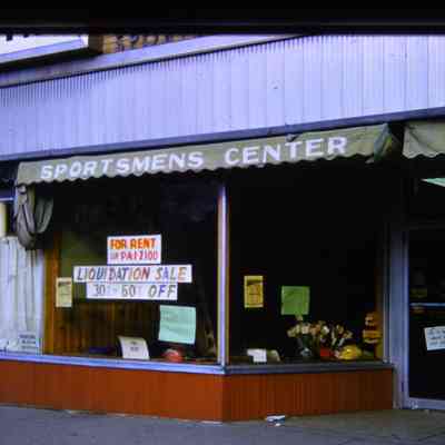 Slide. Dec. 1960. Sportsman Center
