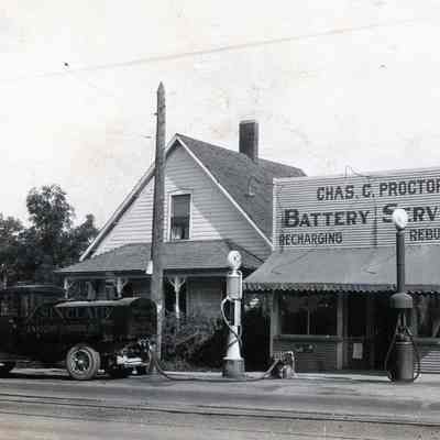 35256 Michigan - Charlie and Elsie Proctor House and Gas Station 1927