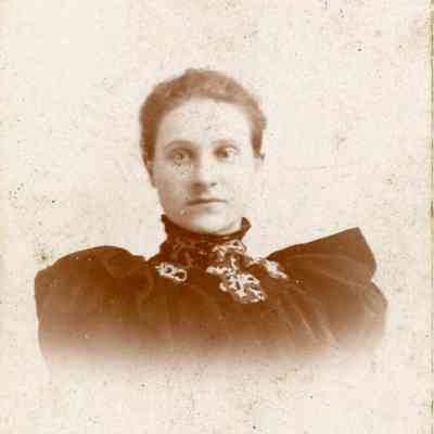 Effie Howe, who organized Wayne Boys Band in 1895.