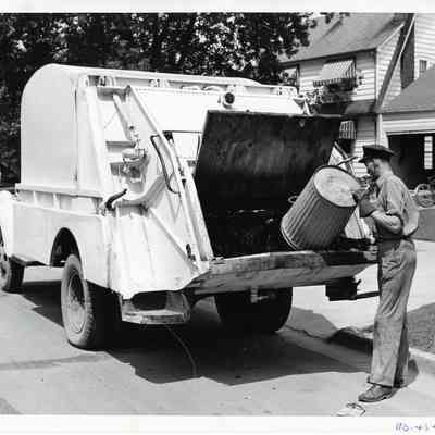 D.P.W garbage disposal