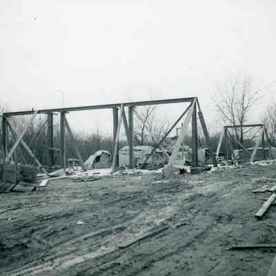 3300 S. Wayne Road - Building new Fire station on Wayne road 1952