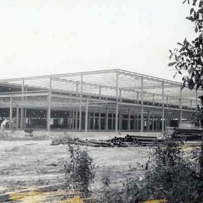 New GarWood plant on Van Born under construction. 1967