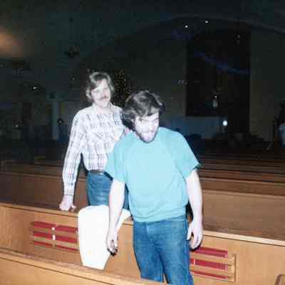 Men inside Sanctuary